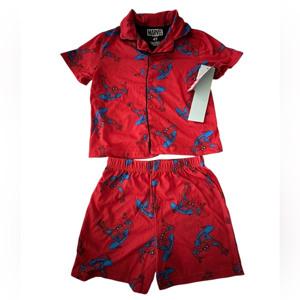 Toddler Spider-Man Coat Pajama Set